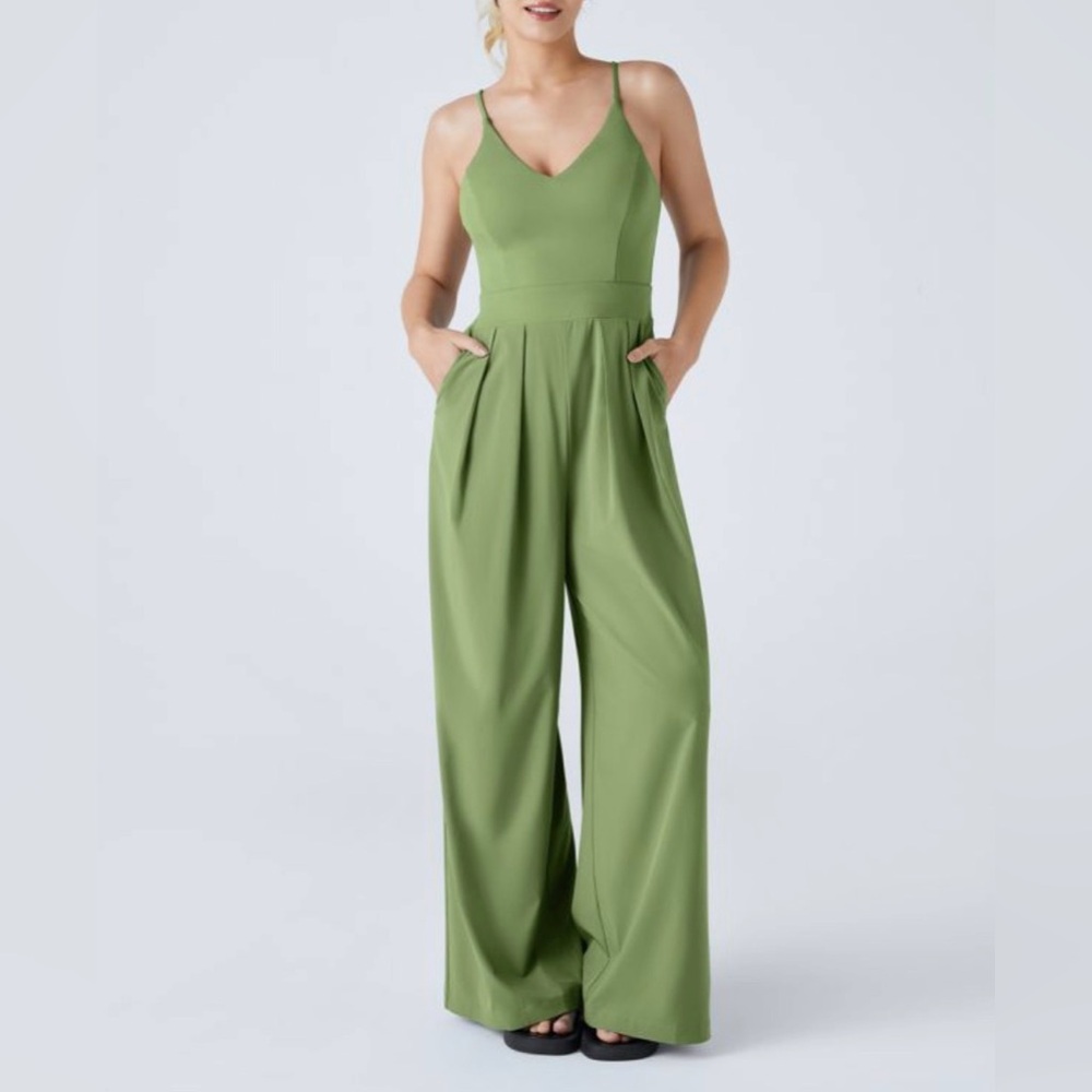 HALARA Sage Green Jumpsuit